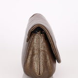 Chanel Half Moon Wallet on Chain Metallic Bronze DSHW