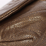 Chanel Half Moon Wallet on Chain Metallic Bronze DSHW