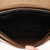 Chanel Half Moon Wallet on Chain Metallic Bronze DSHW