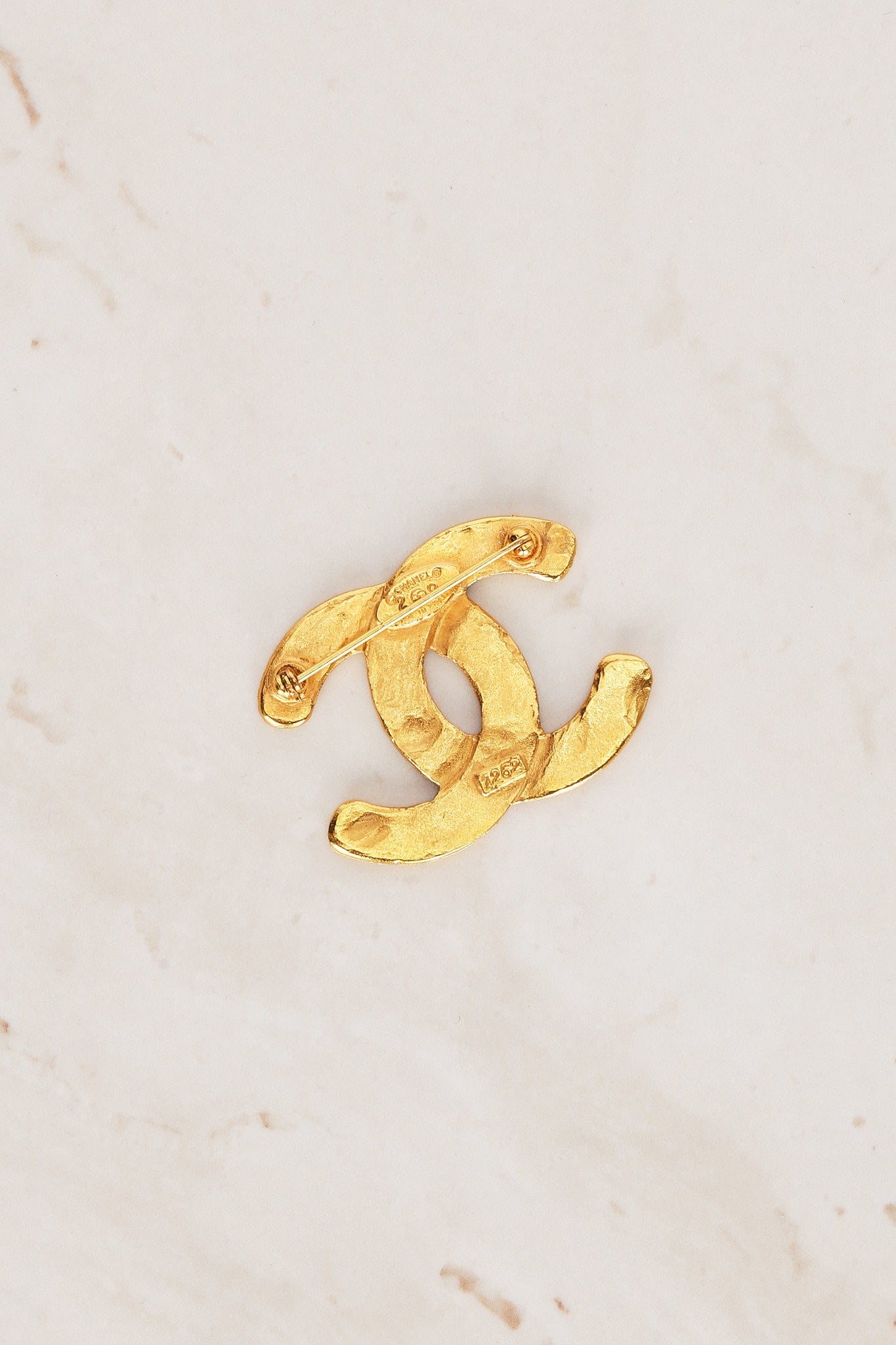 Chanel Gold Brooch