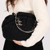 Chanel Tweed Boucle Knitting Bag SHW