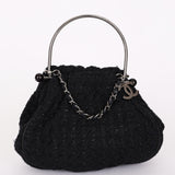 Chanel Tweed Boucle Knitting Bag SHW