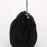 Chanel Tweed Boucle Knitting Bag SHW