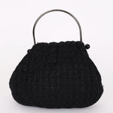 Chanel Tweed Boucle Knitting Bag SHW