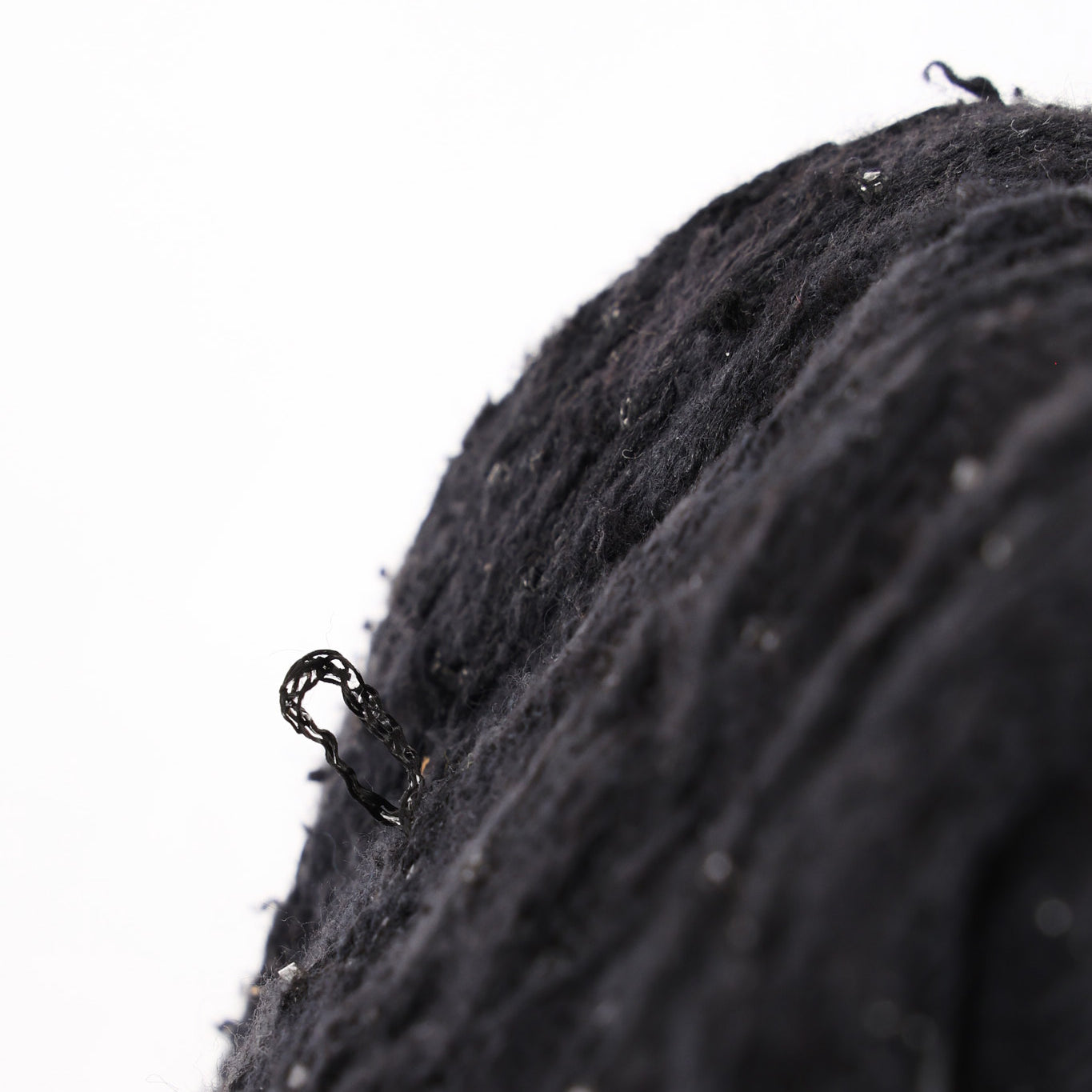 Chanel Tweed Boucle Knitting Bag SHW