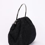 Chanel Tweed Boucle Knitting Bag 2005 SHW