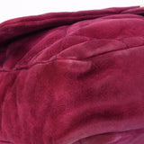 Chanel Easy Flap Plum Microsuede 2014 BGHW