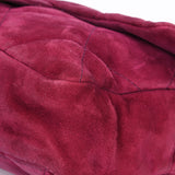 Chanel Easy Flap Plum Microsuede 2014 BGHW