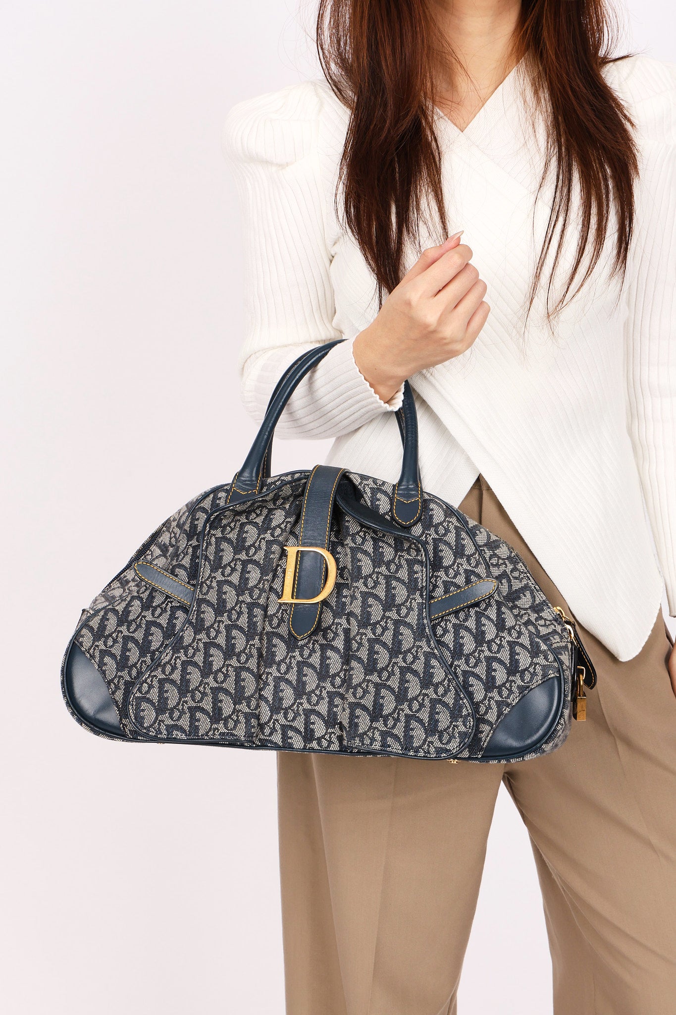 Christian Dior Diorissimo Saddle Bowler 2001