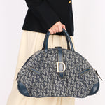 Christian Dior Diorissimo Saddle Bowler Bag 2001