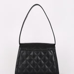 Chanel Kelly Shoulder Bag Black Caviar 24K GP
