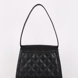 Chanel Kelly Shoulder Bag Black Caviar 24K GP
