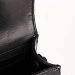 Chanel Kelly Shoulder Bag Black Caviar 24K GP