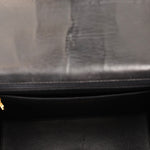 Chanel Kelly Shoulder Bag Black Caviar 24K GP