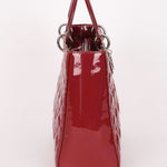 Dior Large Lady Dark Mauve Patent