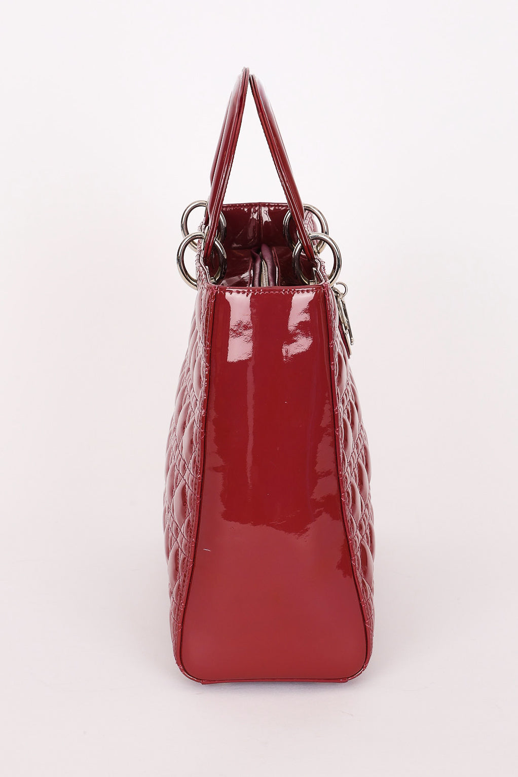 Dior Large Lady Dark Mauve Patent