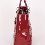 Dior Large Lady Dark Mauve Patent