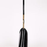 Saint Laurent Mini Rendez-Vous Shoulder Bag Black Patent