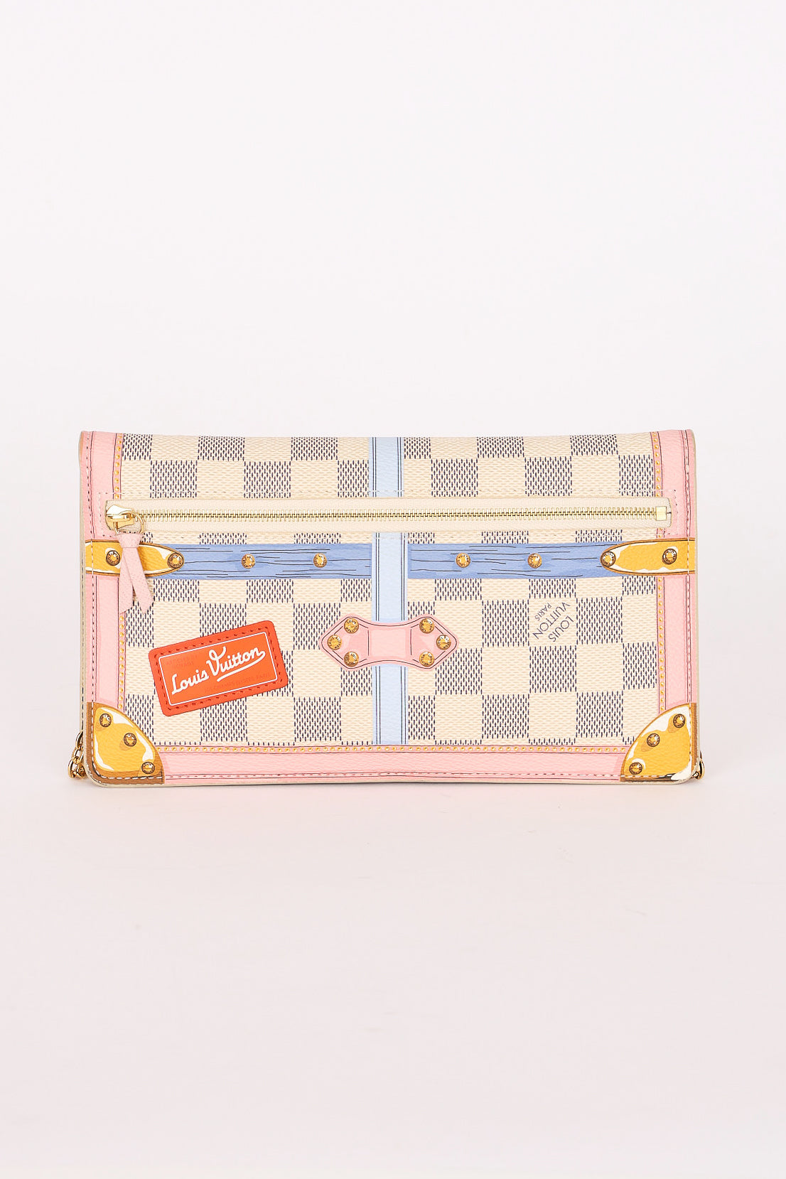 Louis Vuitton Damier Azur Summer Trunks Pochette 2018