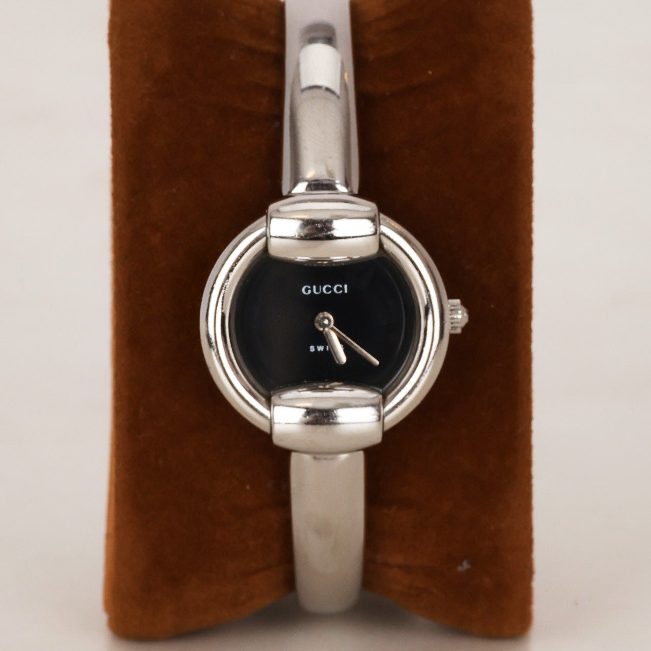 Gucci Stainless Steel Circle Watch