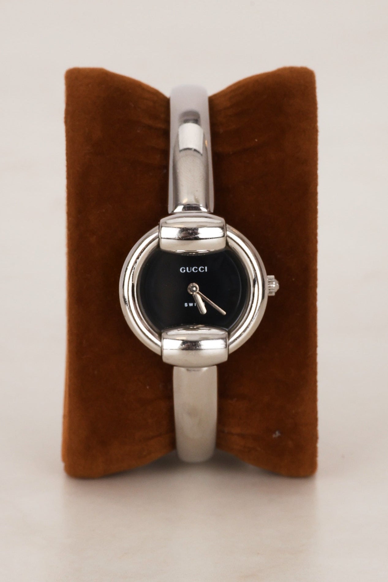 Gucci Stainless Steel Circle Watch
