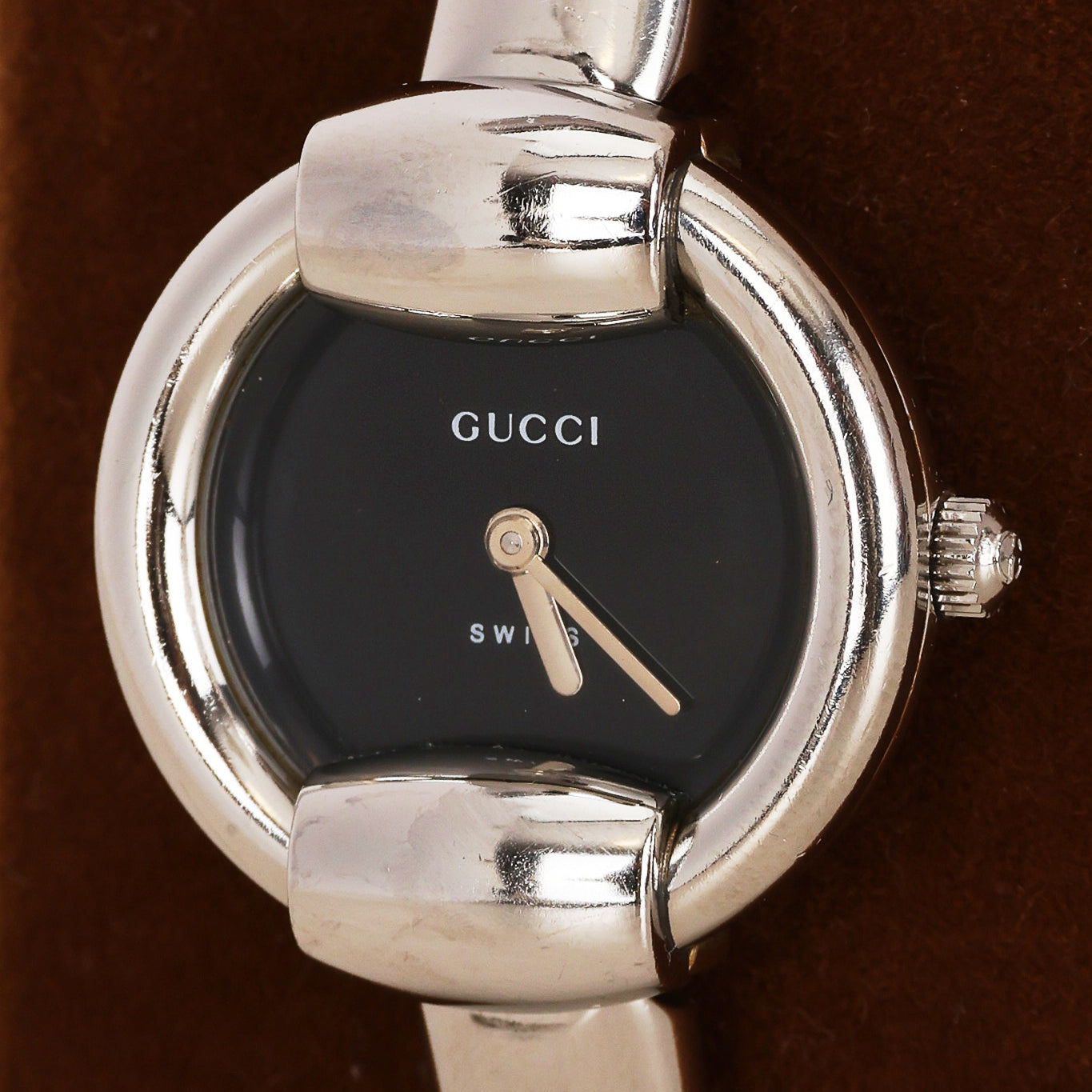 Gucci Stainless Steel Circle Watch
