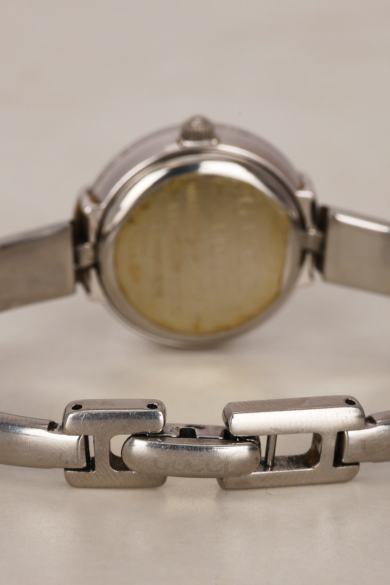 Gucci Stainless Steel Circle Watch