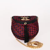 Bottega Veneta Intrecciato Mini Satin Shoulder Bag