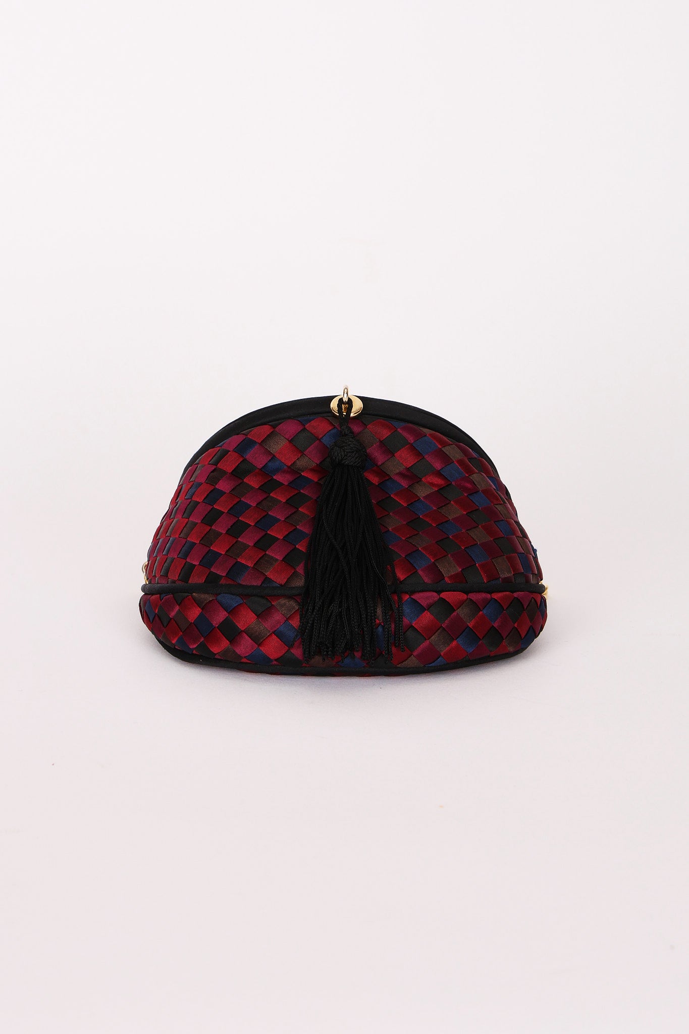 Bottega Veneta Intrecciato Mini Satin Shoulder Bag