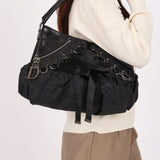 Rare Christian Dior x John Galliano Ballet Corset Couture Hobo Black