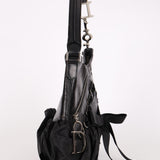 Rare Christian Dior x John Galliano Ballet Corset Couture Hobo Black