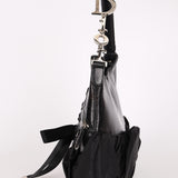 Rare Christian Dior x John Galliano Ballet Corset Couture Hobo Black