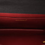 Chanel Single Flap Black Jersey 24K GP