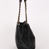 Chanel Tote Black Calfskin AGHW
