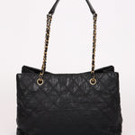 Chanel Tote Black Calfskin AGHW