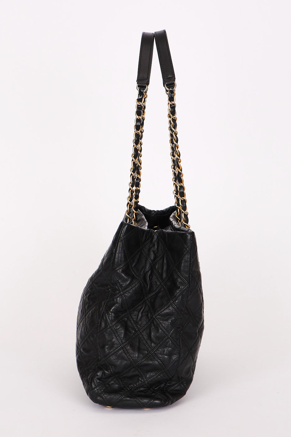 Chanel Tote Black Calfskin AGHW