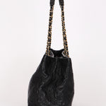 Chanel Tote Black Calfskin AGHW