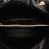 Chanel Tote Black Calfskin AGHW
