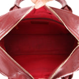 Chanel Timeless Top Handle Bag Bordeaux Caviar GHW