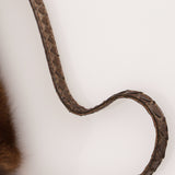 Fendi Mini Mamma Baguette Bag Fur and Exotic RGHW
