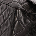 Chanel Medium Single Flap Black Lambskin 24K GP