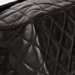 Chanel Medium Single Flap Black Lambskin 24K GP