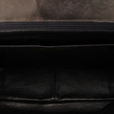 Chanel Medium Single Flap Black Lambskin 24K GP