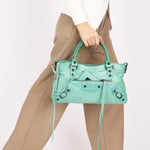 Balenciaga Medium City Bag Teal