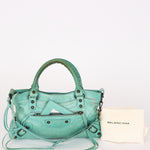 Balenciaga Medium City Bag Teal