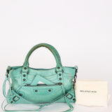 Balenciaga Medium City Bag Teal