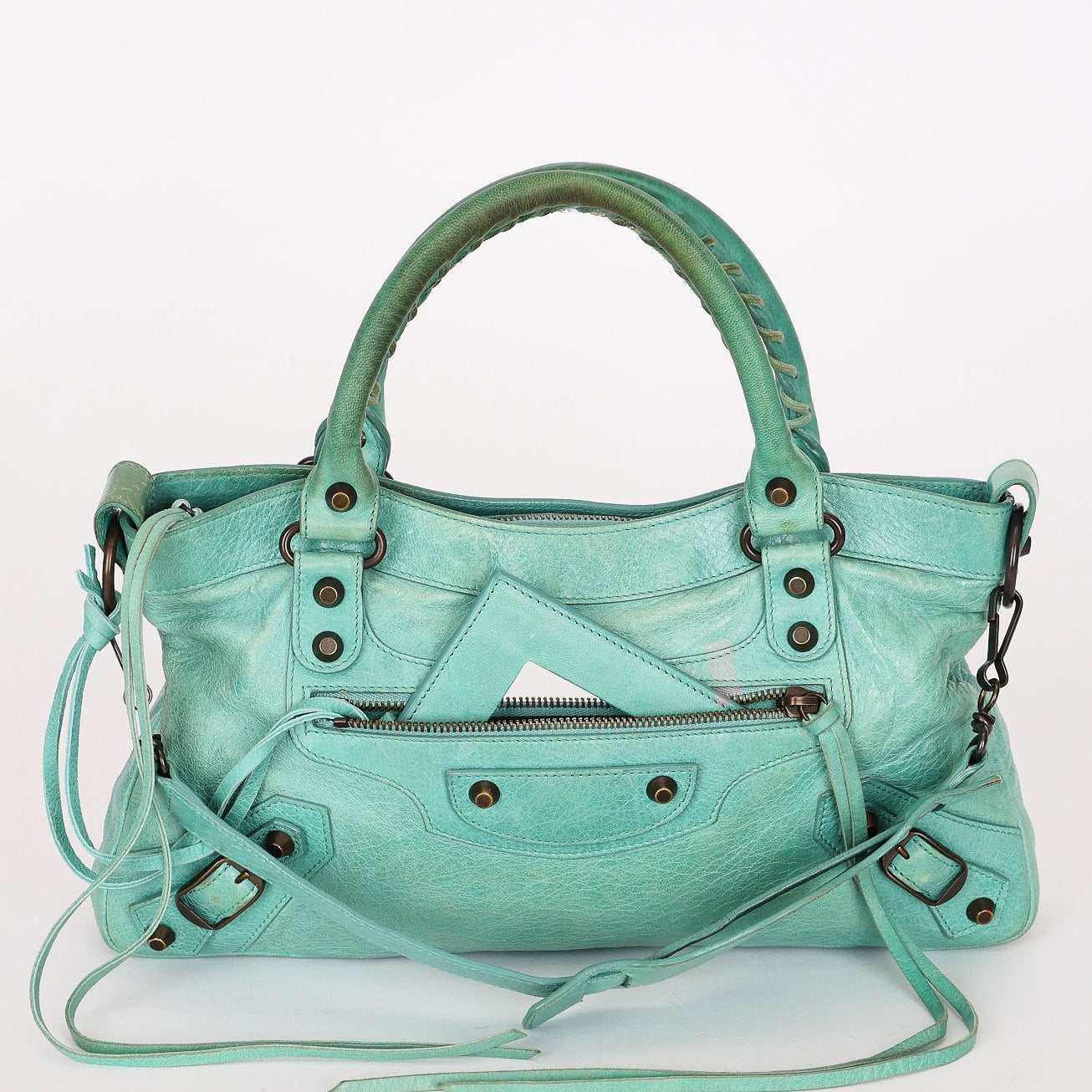 Balenciaga Medium City Bag Teal