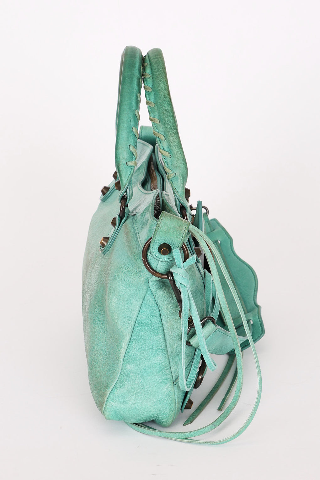 Balenciaga Medium City Bag Teal