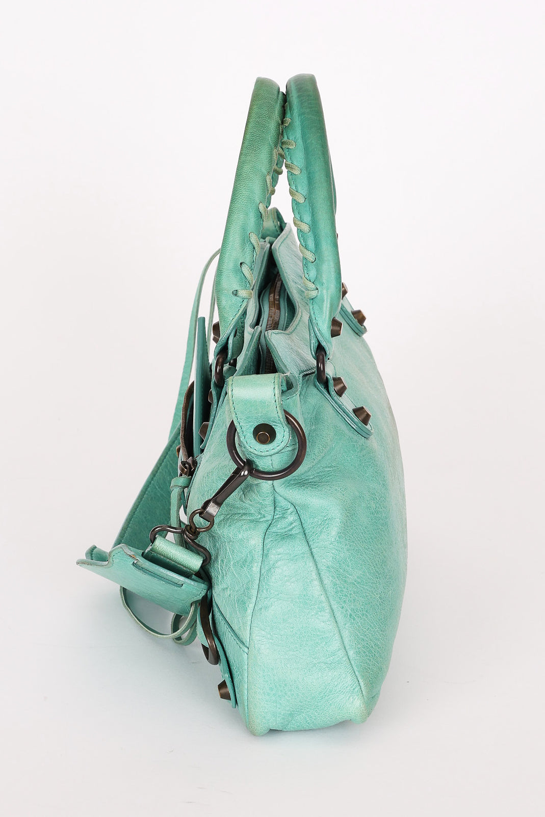 Balenciaga Medium City Bag Teal