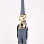 Dior Medium Saddle Bag Blue